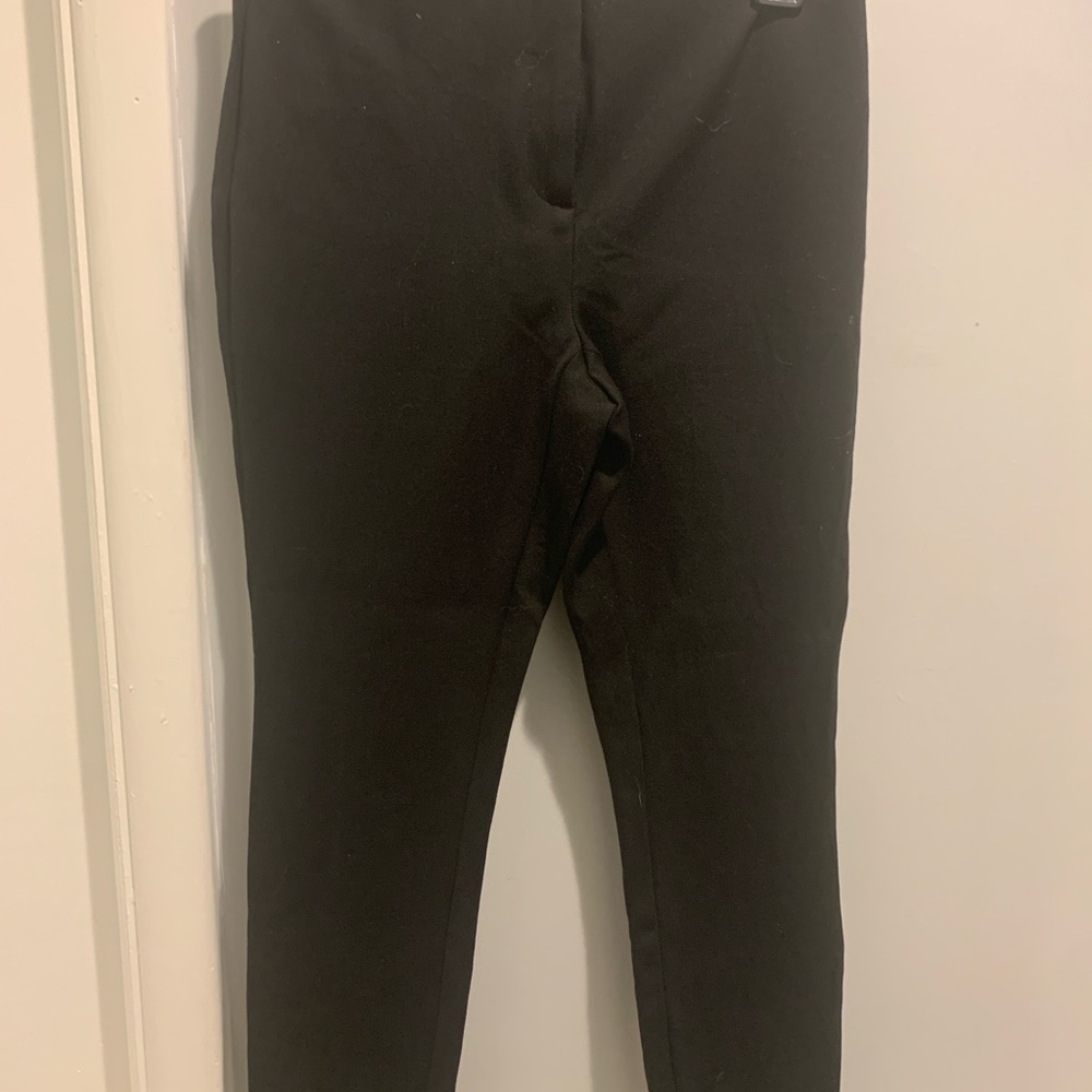 Alfani Black Knit Ankle Pants